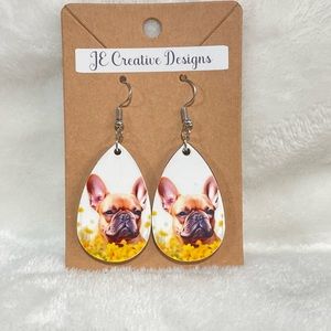 French Bulldog Earrings